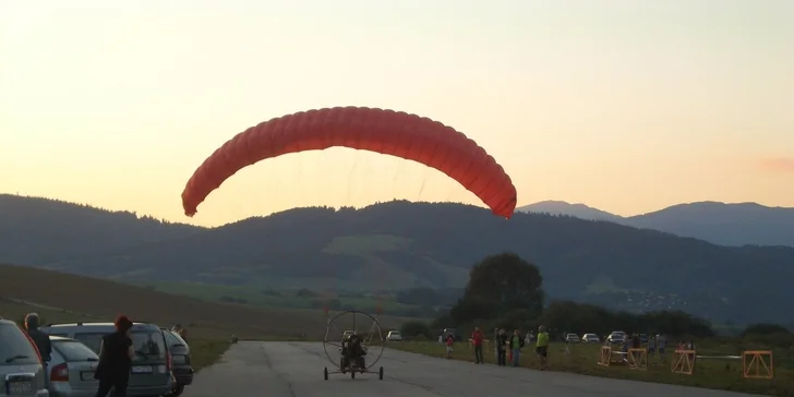 Vyhliadkový let Air chopperom ponad Trenčín a okolie