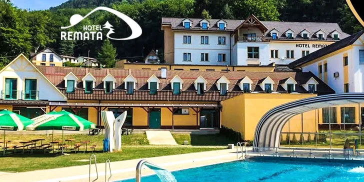 Wellness pobyt v Hoteli Remata*** + dieťa do 12 r. zadarmo!