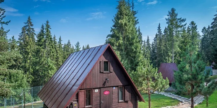 Novozrekonštruované chatky a chata deluxe Kriváň v úžasnej Račkovej doline