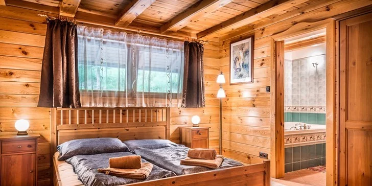 Novozrekonštruované chatky a chata deluxe Kriváň v úžasnej Račkovej doline