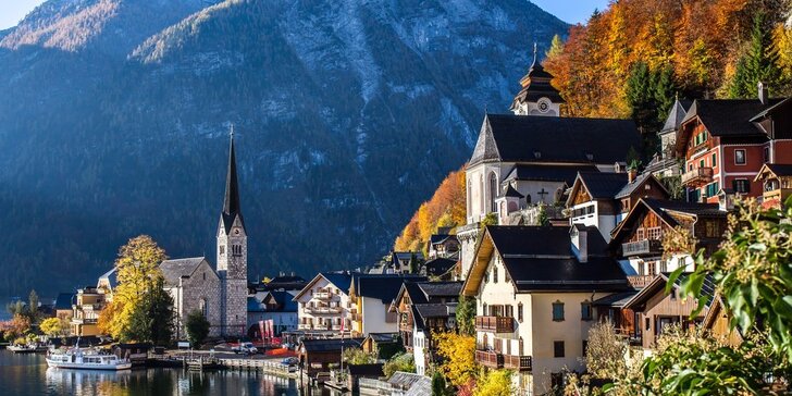 Hallstatt – jeseň v rakúskych Alpách