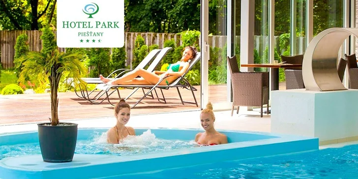 Exkluzívny medical & wellness pobyt v hoteli Park***+ Piešťany pre dvoch na 4 dni, deti do 6 rokov zdarma