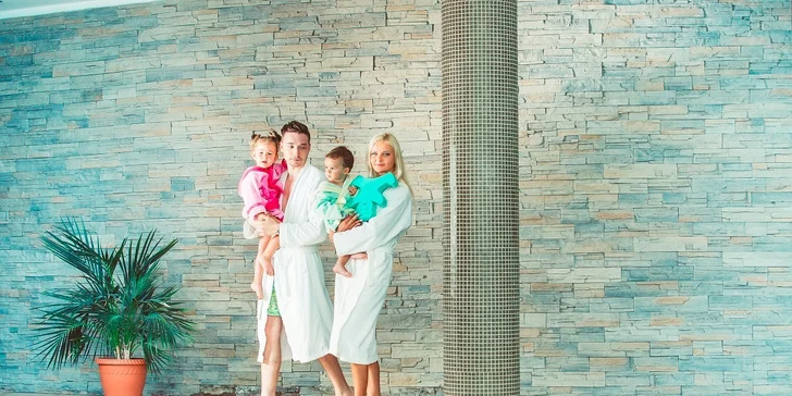 3 hodiny vo Wellness & SPA centre TOP hotela Aquatermal***