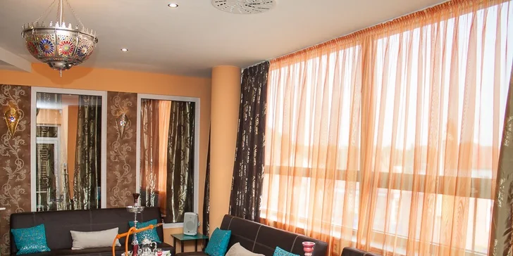 Káva, čaj, koláčik, smothie a shisha v SAHARA CAFE