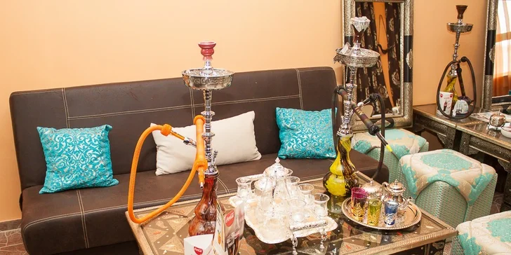 Káva, čaj, koláčik, smothie a shisha v SAHARA CAFE