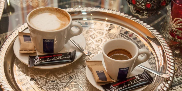 Káva, čaj, koláčik, smothie a shisha v SAHARA CAFE