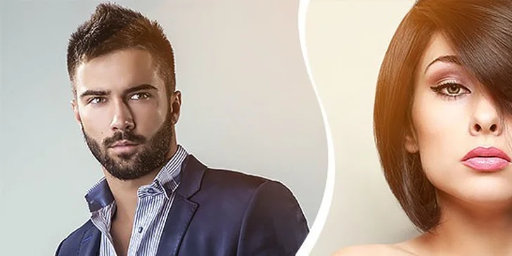 Pánsky strih či dámsky strih s regeneračným zábalom, masážou hlavy a stylingom