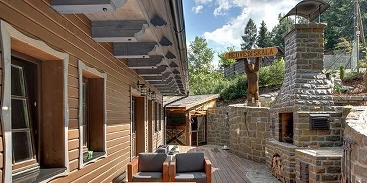 Špičkovo vybavené chaty s wellnessom pre 8–10 osôb