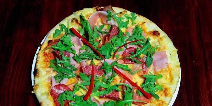 2 x pizza podľa vlastného výberu v štýlovom väzení Alcatraz