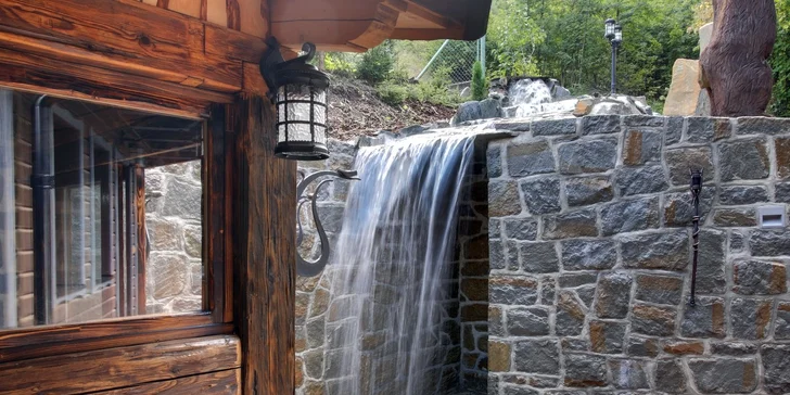 Špičkovo vybavené chaty s wellnessom pre 8–10 osôb