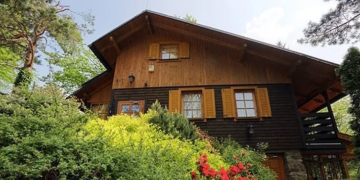 Špičkovo vybavené chaty s wellnessom pre 8–10 osôb