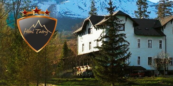 Štýlový historický Hotel Tatry*** v Tatranskej Lomnici + 1 dieťa do 12 rokov zdarma