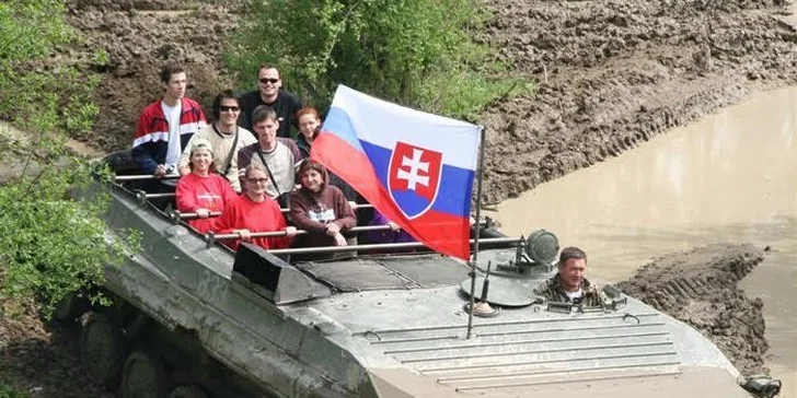 Adrenalínová jazda na tanku!