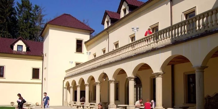 Prepychový all-inclusive pobyt na zámku Kamenný Dvor