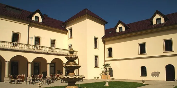 Prepychový all-inclusive pobyt na zámku Kamenný Dvor