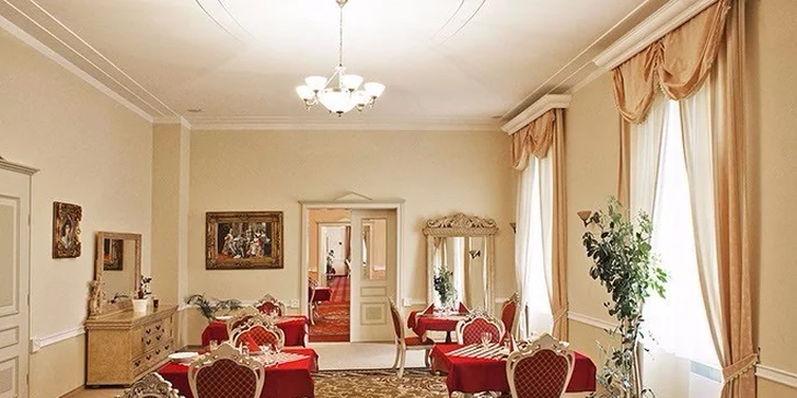 Prepychový all-inclusive pobyt na zámku Kamenný Dvor
