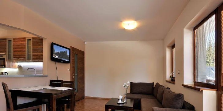 Wellness pobyt v luxusných apartmánoch pre páry aj rodiny na Donovaloch