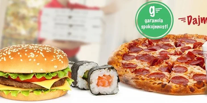 Jedlo v hodnote 8 € iba za 3 €!