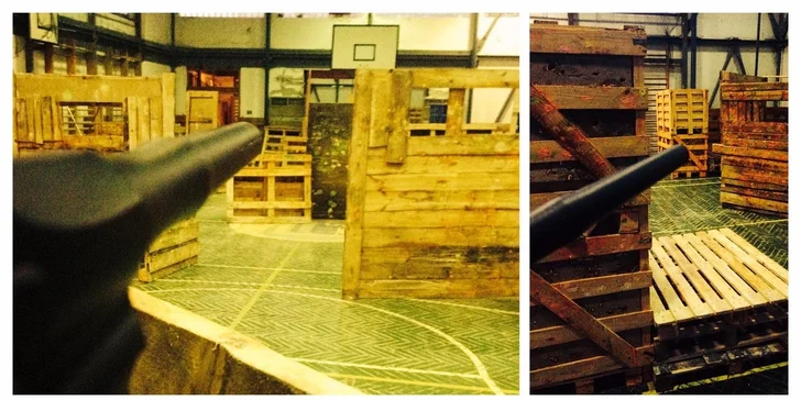 3 hodiny paintballu v indoor hale