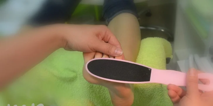 Kombinovaná alebo wellness pedikúra
