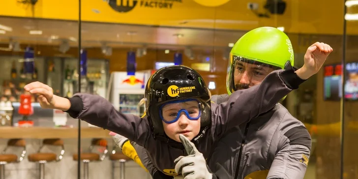 Lietanie aj bez krídel, Hurricane Factory Tatralandia