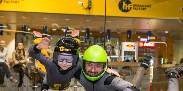 Lietanie aj bez krídel, Hurricane Factory Tatralandia