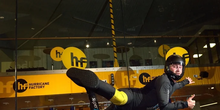 Lietanie aj bez krídel, Hurricane Factory Tatralandia