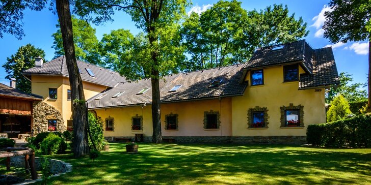 Relaxačný pobyt v štýlovom rodinnom penzióne v srdci Liptova, len 3 km od Bešeňovej a Aqua-Vital Park Lúčky!