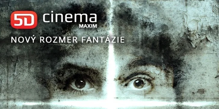 Vstup do vzrušujúceho 5D kina - Nové filmy!