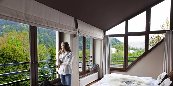 Luxusný rodinný wellness pobyt v kúpeľnom mestečku Piwniczna-Zdrój v Beskydách