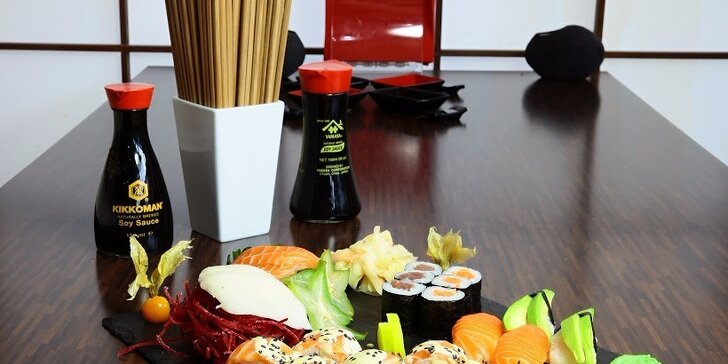 Výborné sushi pre 2 v Osaka sushi bare