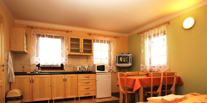 Ubytovanie v atraktívnych apartmánoch ADA v krásnej časti Slovenka na Liptove