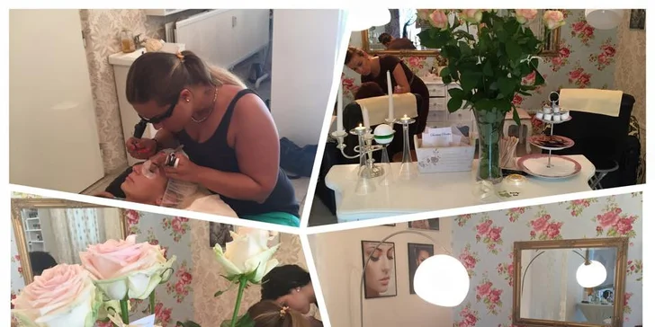 3D predĺženie mihalníc a úprava obočia Eyebrow Threading