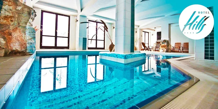 Wellness pobyt v luxusnom Hoteli Hills**** s raňajkami, dieťa do 10 r. zdarma