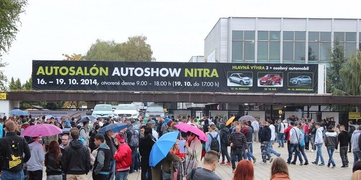 DNES POSLEDNÁ MOŽNOSŤ ZAKÚPIŤ! Vstup na AUTOSALÓN – AUTOSHOW NITRA 2015 + Exkluzívna súťaž o nový automobil Mazda 2!