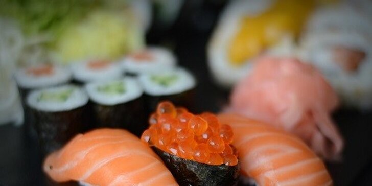 Sushi set so 42 kúskami