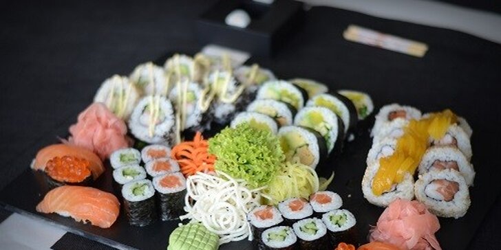 Sushi set so 42 kúskami