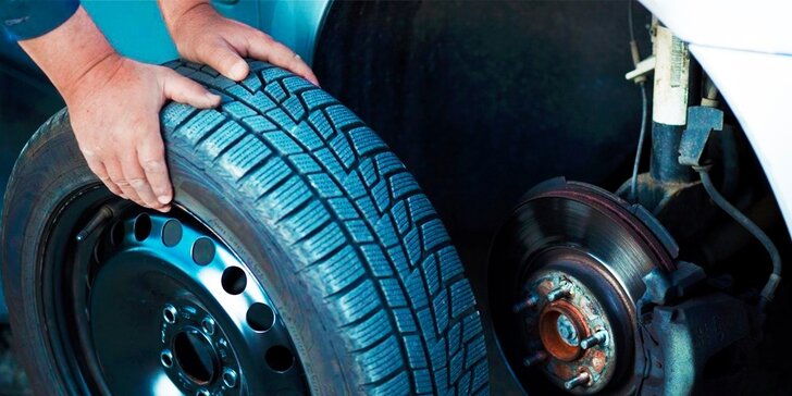 Kompletné prezutie letných pneumatík za zimné aj s vyvážením + čistenie