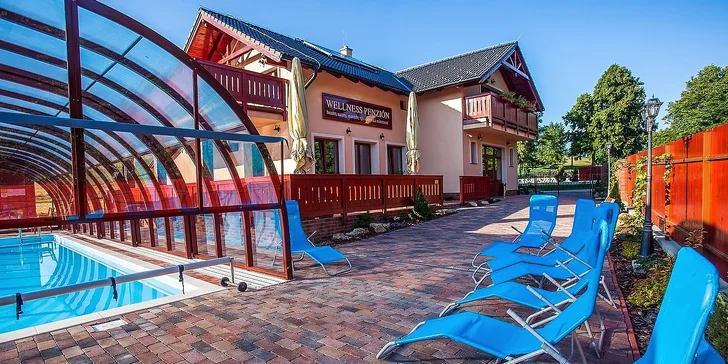 Wellness pobyt v penzióne Motýľ*** pri Bešeňovej. Dieťa do 12 rokov zadarmo!
