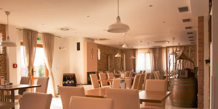 Pobyt v PENZIÓNE U VINÁRA s polpenziou, degustáciou vína a wellness. Kačacie hody a burčiak