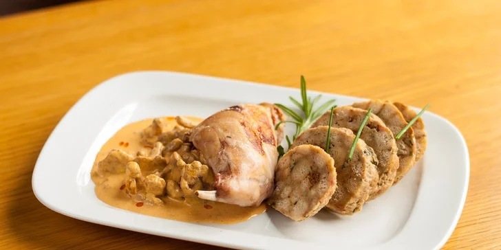 Exkluzívne degustačné menu: králik alebo bravčová panenka