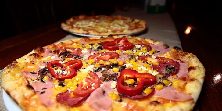 2x pizza podľa vlastného výberu v reštaurácii Batida 2