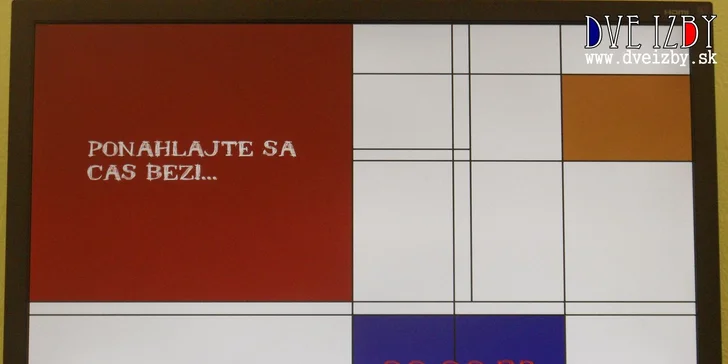 Nová Escape hra: Dve izby za 90 minút!