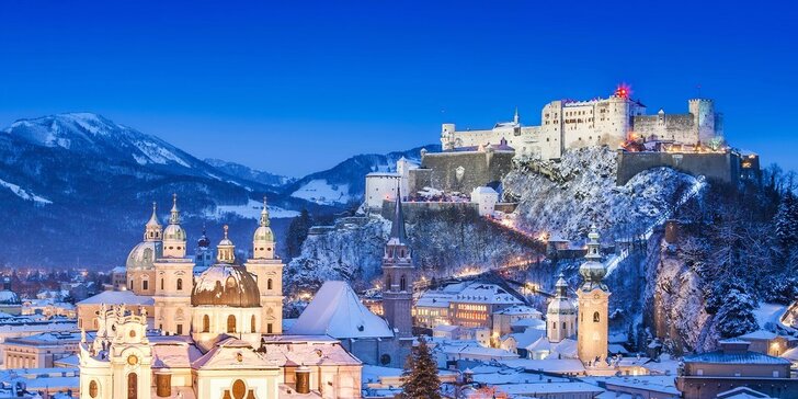 Adventný Salzburg s behom čertov a návštevou adventných dediniek