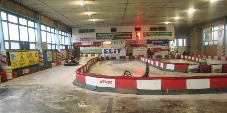 Adrenalínová jazda na motokárach, Nové Zámky!