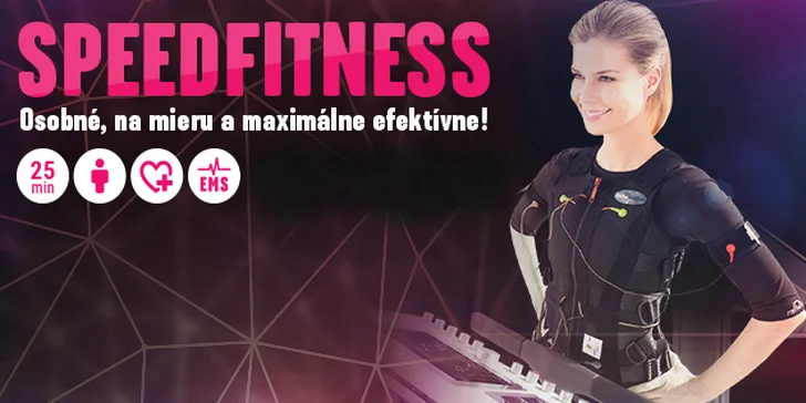 Extrémne rýchly a efektívny SpeedFitness tréning!