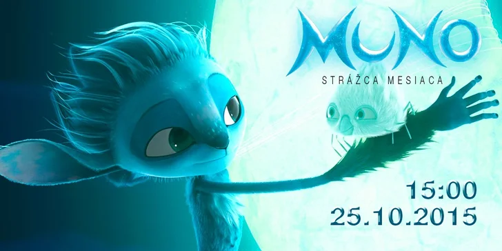 Vstupenka na animovaný film MUNO: Strážca mesiaca
