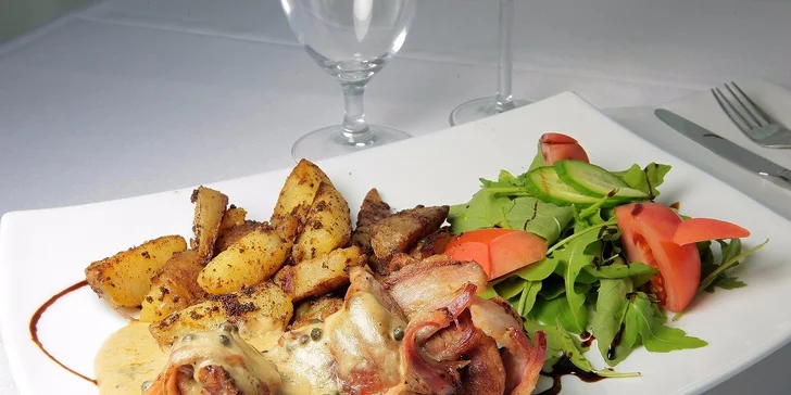Chutné 3-chodové menu pre 2 osoby v Maranello ristorante
