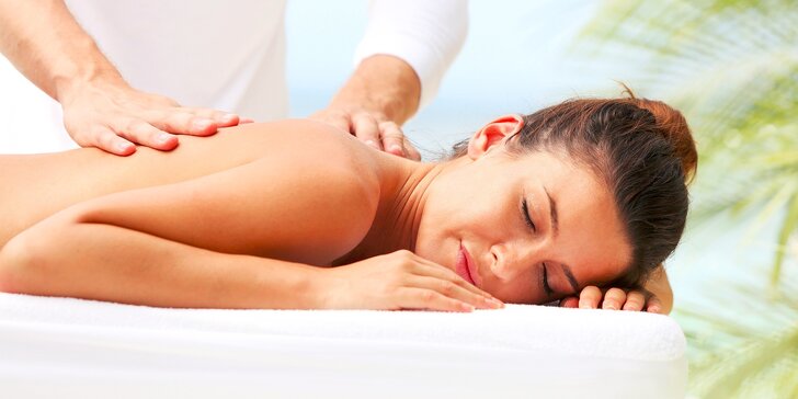 Ajurvédska alebo klasická masáž chrbta a šije či ajurvédska celotelová masáž