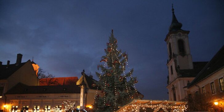 Navštívte jedinečný Ostrihom a rozprávkové vianočné trhy v Szentendre - bez príplatkov za nástup a s občerstvením v autobuse zdarma